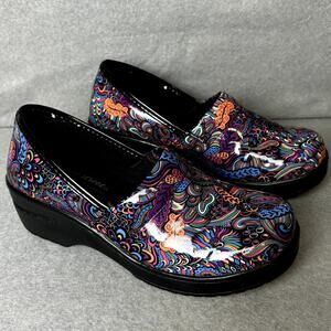 Easy Works by Easy Street Tiffany Medical Dental Chef Baker Clog New Size 6